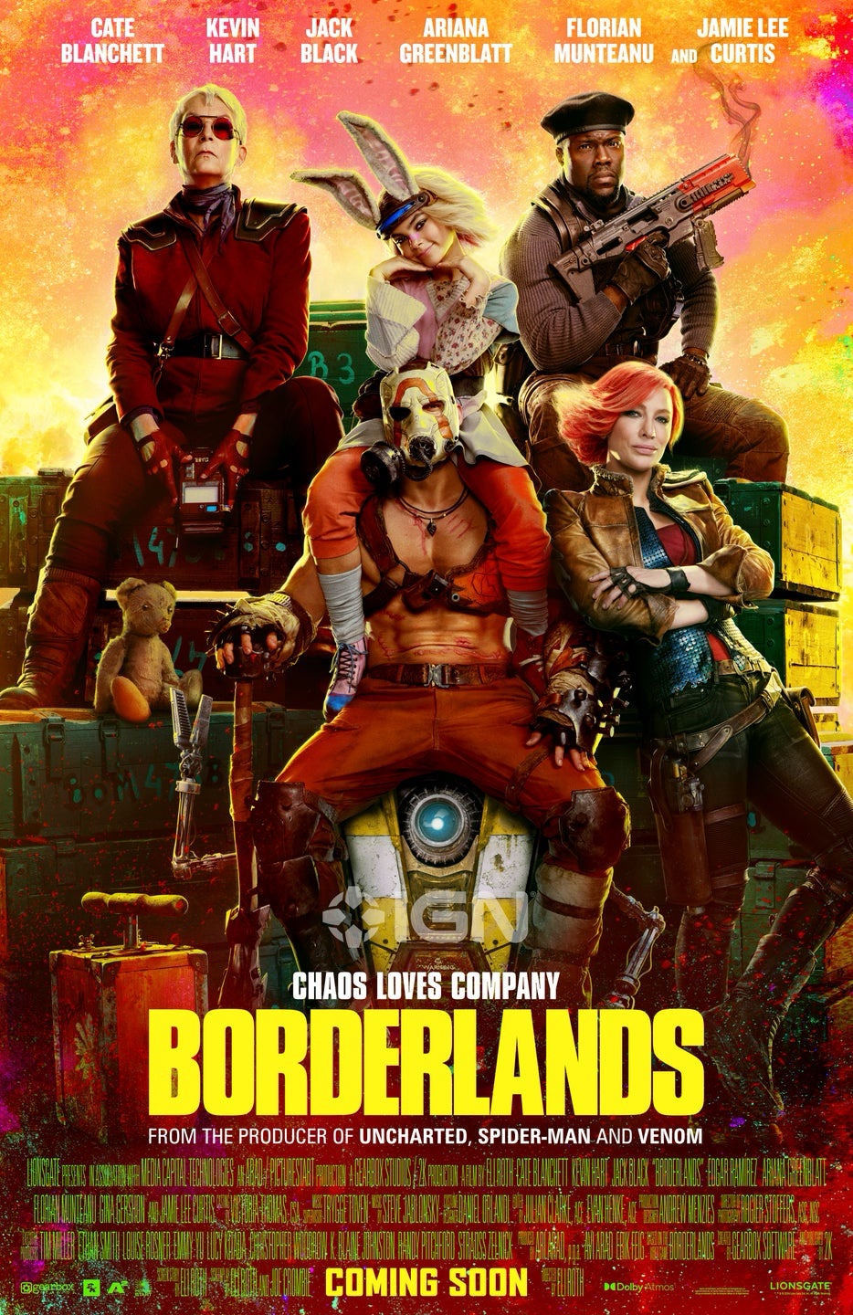 Gearbox’s Beloved Borderlands Blasts Onto the Movie Screen!